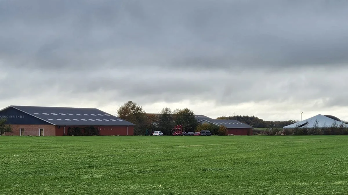 Bedriften driver omkring 900 hektar – heraf en del specialafgrøder og er selvforsynende med grovfoder. Derudover er der eget biogasanlæg.