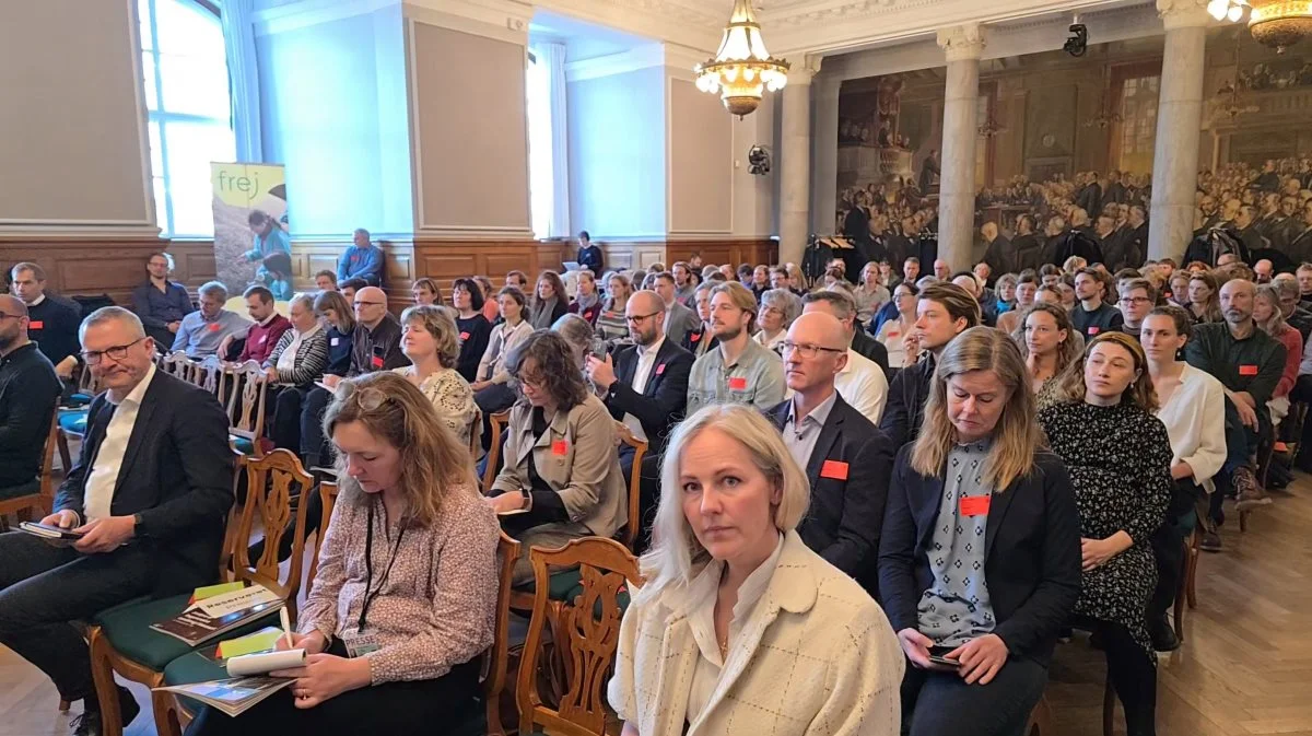 150 fag- og erhvervsfolk inden for landbruget og fødevareindustrien samt politikere var samlet på Christiansborg. Foto: Jørgen P. Jensen 