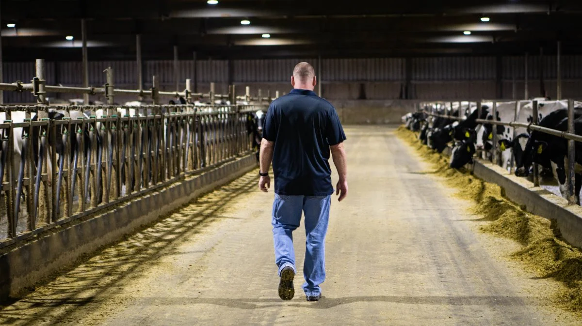 Brian Houin drømmer om en dag at have en fuldautomatisk og fuldcirkulær mælkeproduktion.