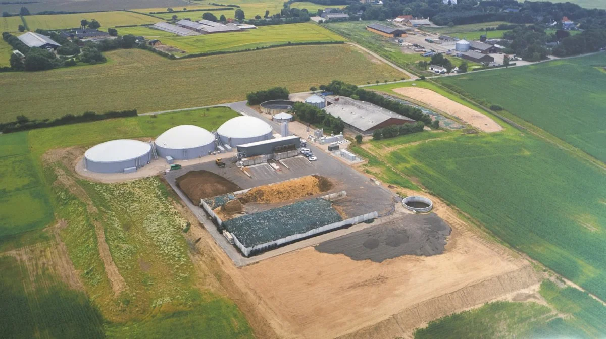 Arbejdsulykken skete på Flemløse Biogasanlæg, hvorfra dette billede fra 2022 stammer. Arkivfoto