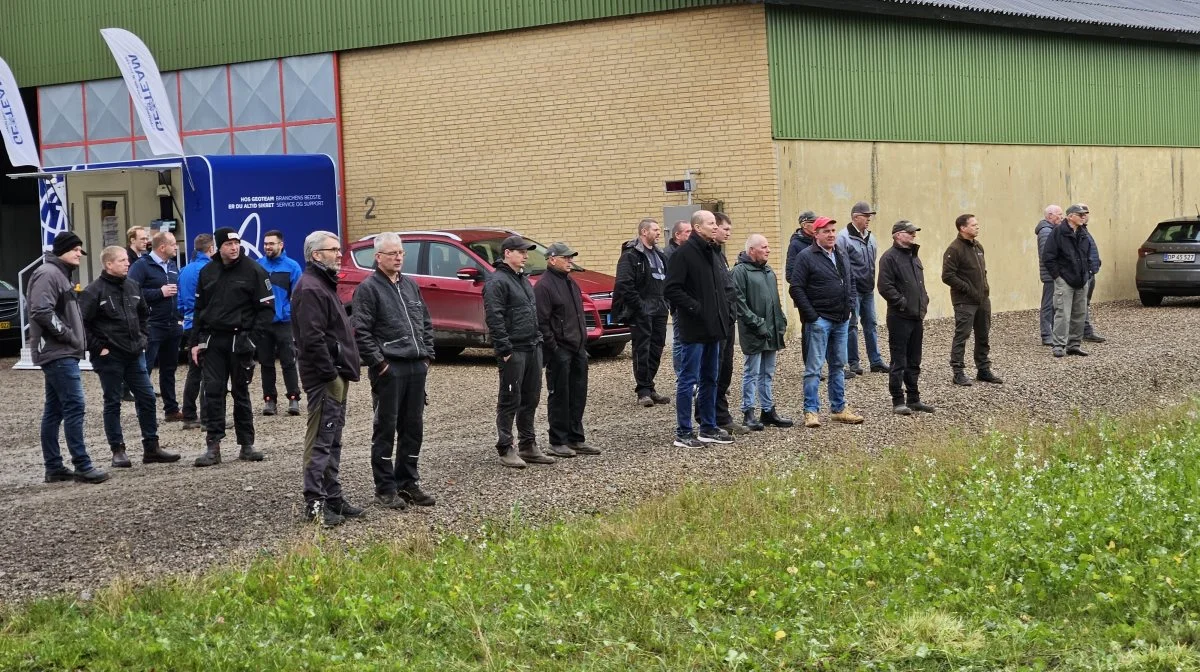 Stor interesse for at deltage i temadagen om opdaterede sprøjter. Foto: John Ankersen