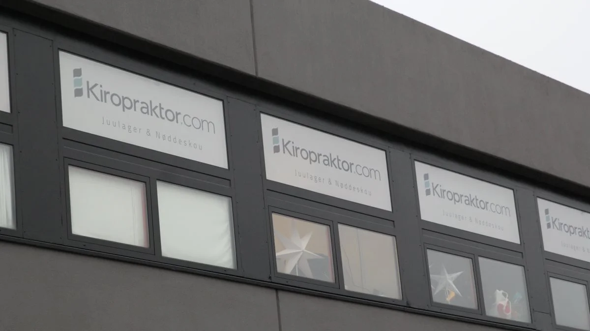 Kiropraktor.com har afdelinger i Sorø og som her i Odense på Ørbækvej. 