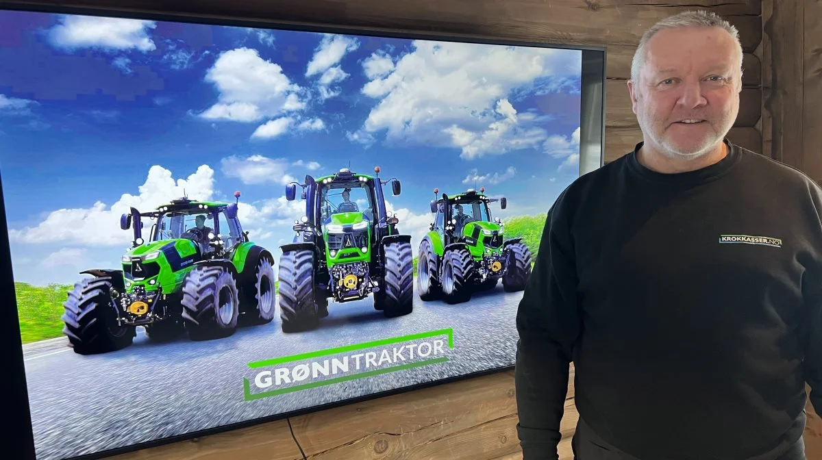 Grønn Traktor har indgået et strategisk samarbejde med Moni Worldwide om salg og service af Deutz-Fahr i Norge. Foto: Grønn Traktor