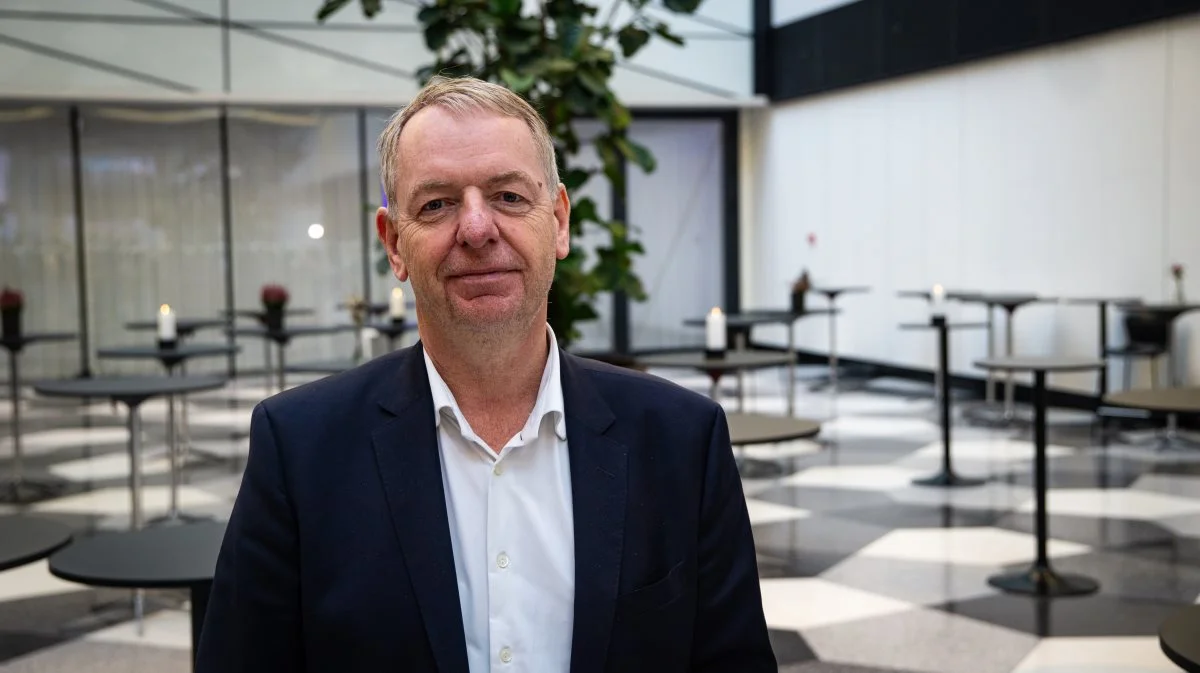 Danish Crowns direktør, Niels Duedahl, har været på besøg hos det tyske slagteri i Essen, og sammen med resten af ledelsen tror han på, at slagteriet kan blive en gevinst for Danish Crown. Arkivfoto: Søren Nørgaard