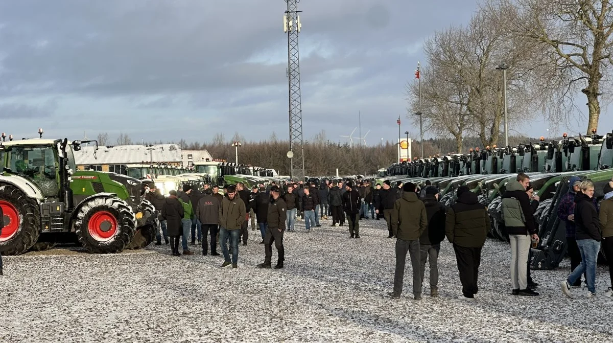 Udenfor var der stor interesse for at se et stort og flot udvalg af brugte Fendt-traktorer hos Underbjerg Fendt Specialisten. Privatfoto
Byline: eksternt - privatfoto