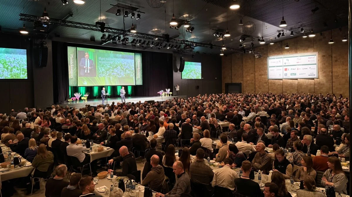 Traditionen tro var der stuvende fyldt i MCH Herning Kongrescenter til årets plantekongres hos L&F Plantesektionen. Foto: Kasper Stougård