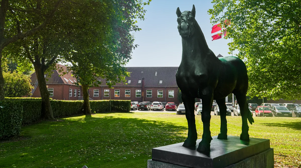 Bygholm Landbrugsskole. Arkivfoto