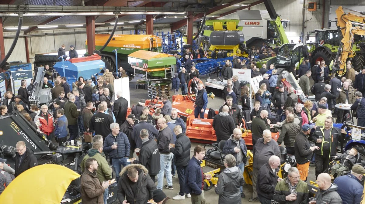 Danish Agro Machinery Ringe holder fast i traditionerne og inviterer til åbent hus den 1. februar. Her et foto fra arrangementet i 2023. Foto: Erik Hansen