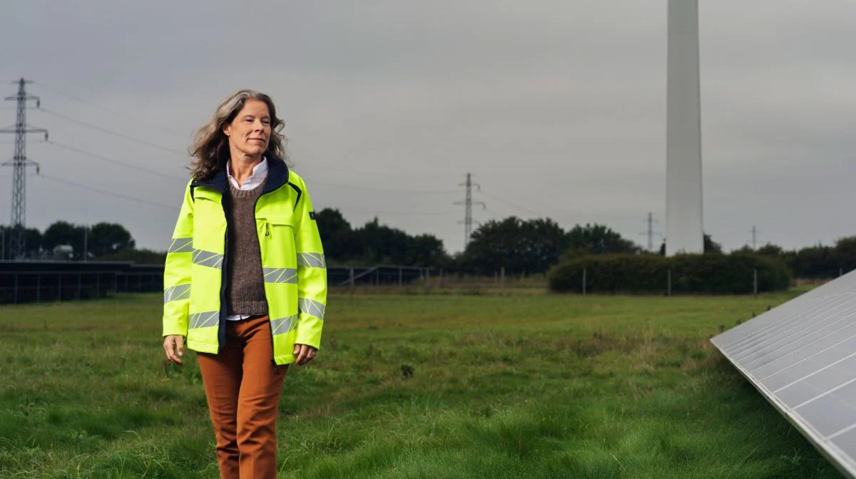 Flagermus kan i yderste tilfælde risikerer at sætte en kæp i hjulet, mener direktør for vedvarende energi hos Green Power Denmark, Camilla Holbech. Foto: Green Power Denmark / Jeppe Carlsen