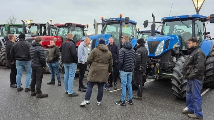 Mange unge mennesker havde fundet vej til demonstrationen i Aalborg. 