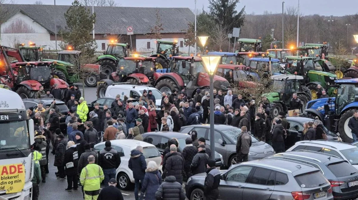 Der kommer en ny demonstration i Ringsted, som ifølge talsmanden for NoFFF kommer til at ligne den, som gruppen afholdt i Aalborg (fotoet) i mandags - bare større. Foto: Tenna Bang