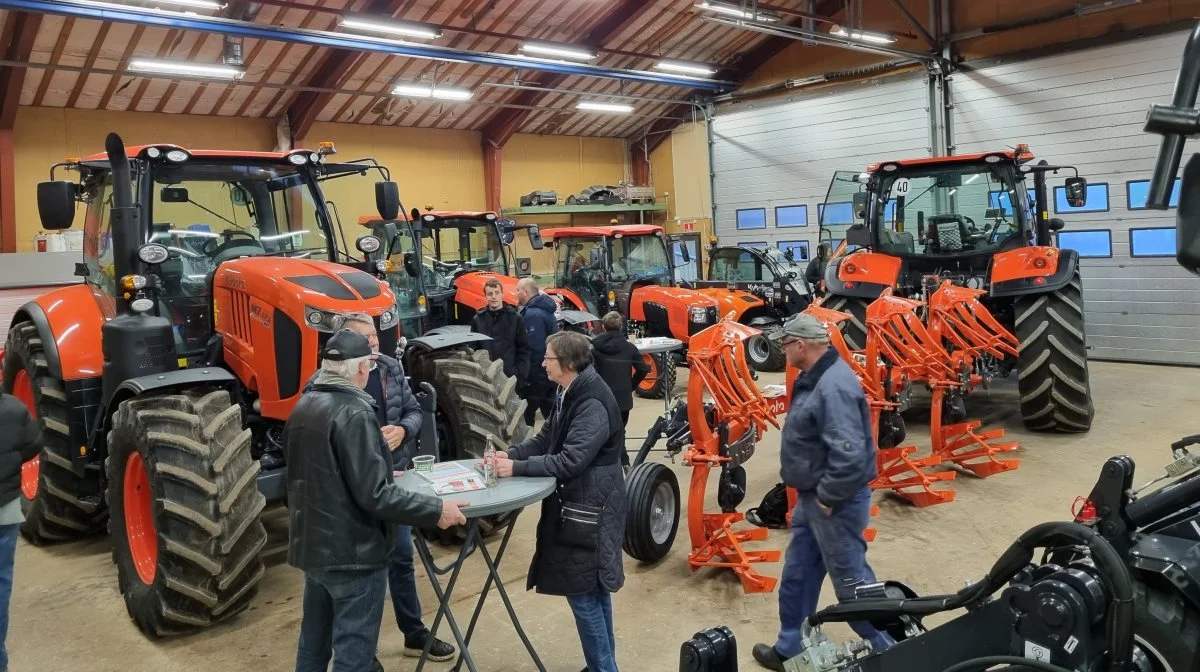 Brdr. Toft er blandt andet full-line-forhandler af Kubota. Foto: Brdr. Toft