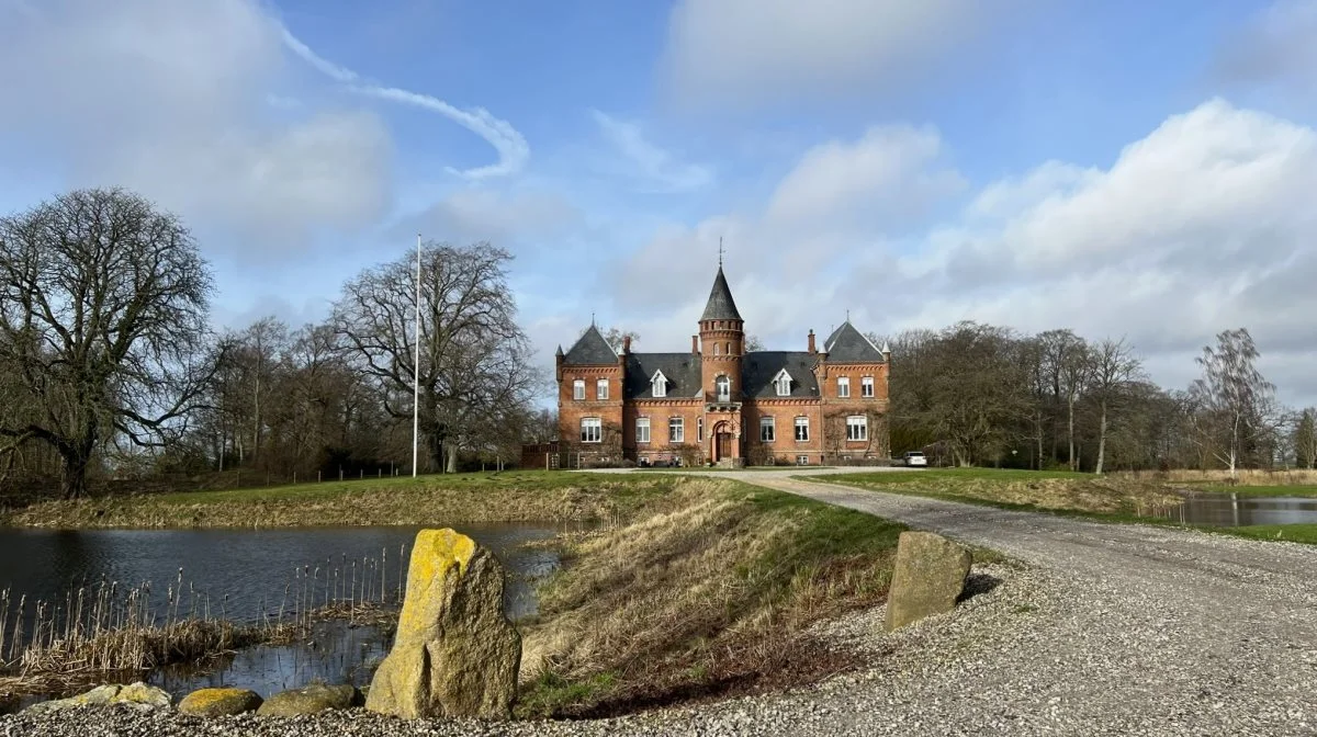 Gammelgaard Gods ved Søllested på Lolland danner tirsdag den 25. februar rammen om det første af Agrovis to planteavlsmøder den kommende tid. Foto: Kasper Stougård