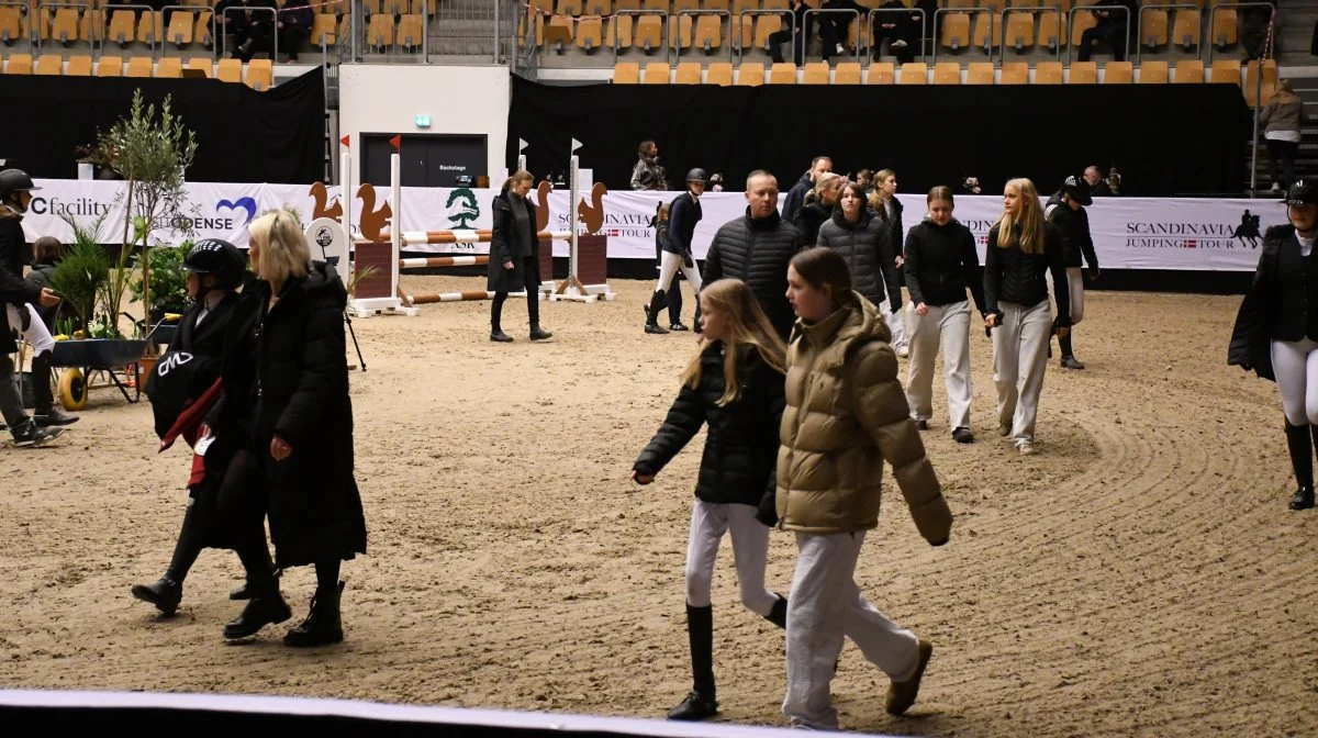  Ponyrytterne indtog allerede hallerne i Odense Congress Center fra fredag aften.