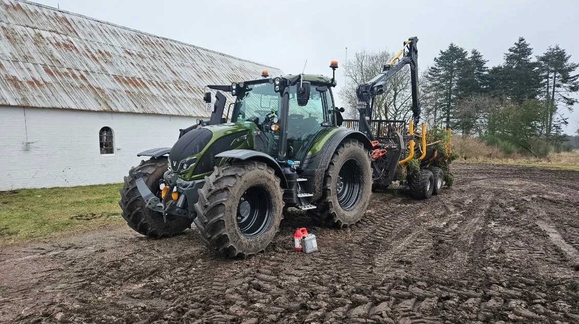 Kristian Jensen havde længe drømt om at eje en Valtra N175, og den traktor er blevet en del af hans vej tilbage fra ulykken. 