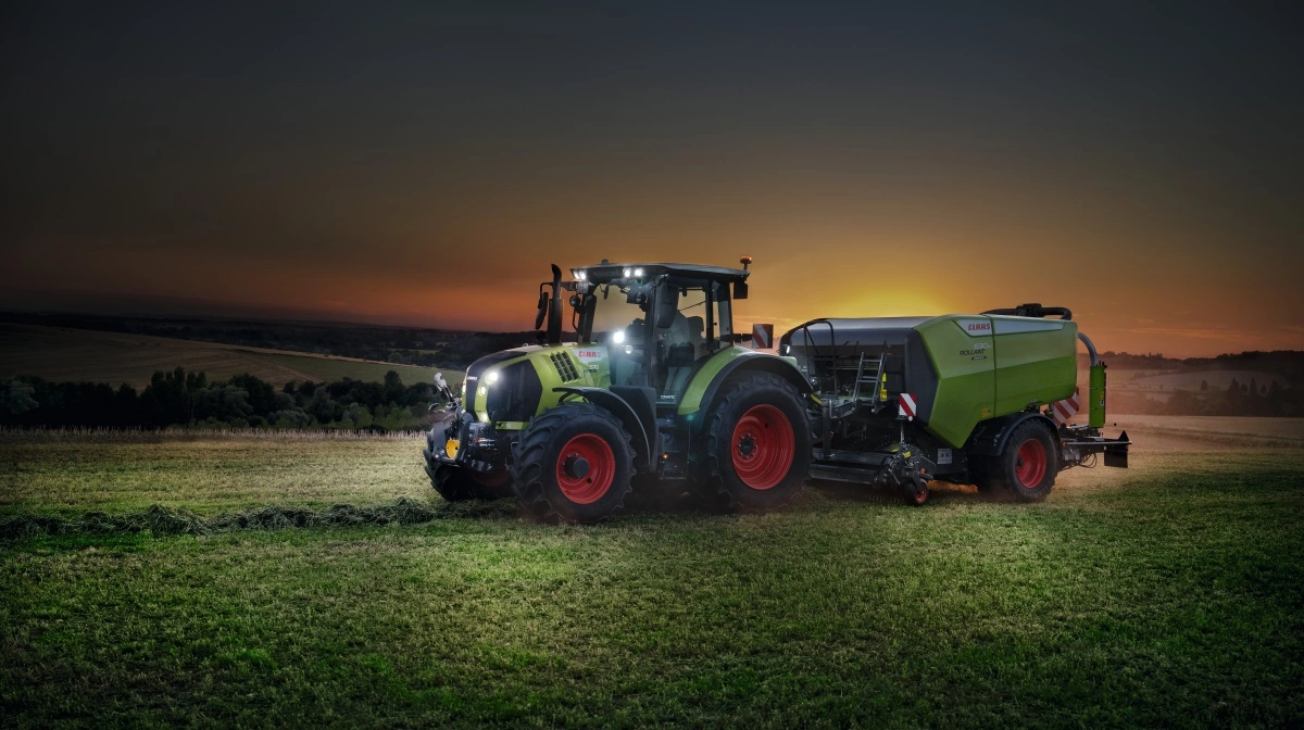 Den nye Arion 570 er den største firecylindrede traktor fra Claas til dato. 