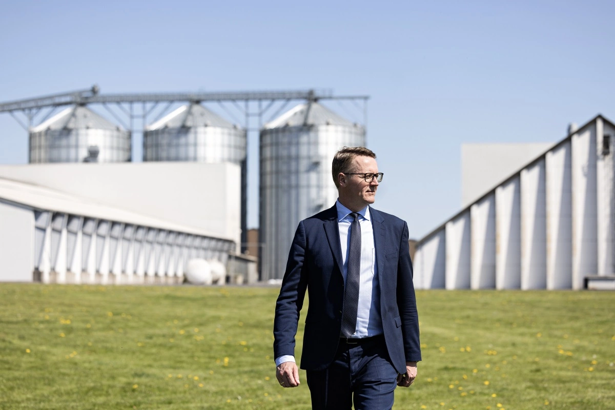 Koncernchef i Danish Agro Henning Haahr glæder sig over det seneste resultat fra Dava Foods. Foto: Danish Agro