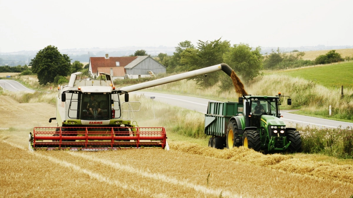 Jarlfonden, der driver læregården Frihedslund på Vestsjælland har købt naboejendommen Søbygård med 409 hektar jord, som skal bruges til moderne undervisning i konventionel planteavl og svineproduktion. Akrivfoto