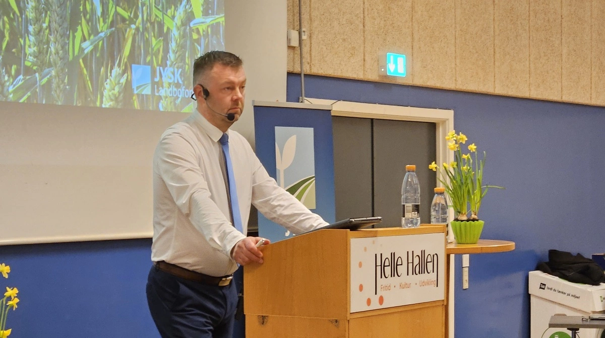 Niels Laursen takkede af som formand i Jysk Landboforening i forbindelse med årets generalforsamling. Foto: John Ankersen