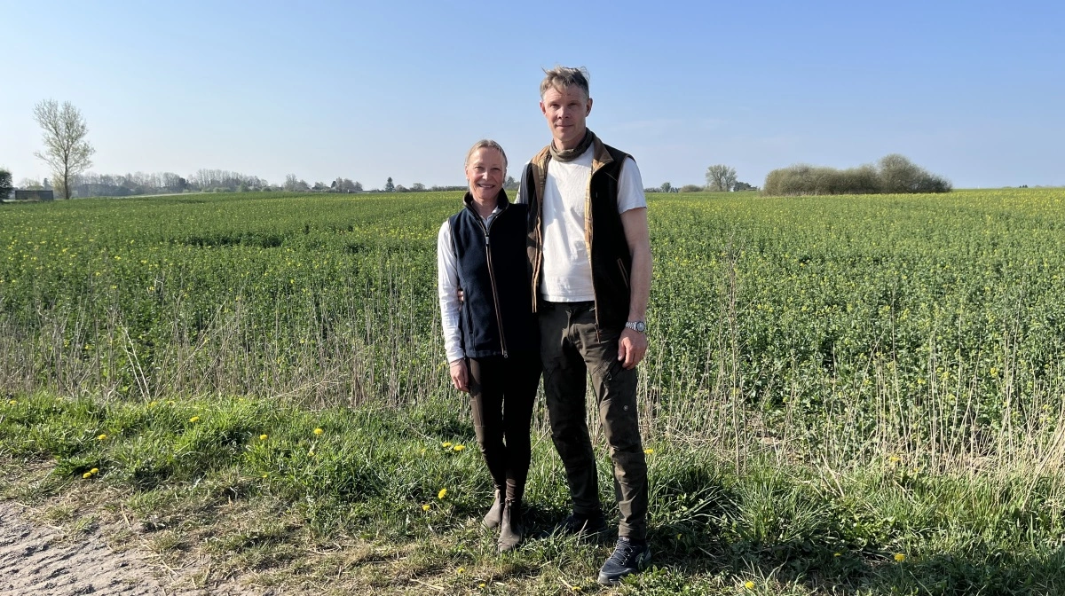 Malene Snedgaard og Peter Kiær driver sammen Storgaarden, som Peters tandlægefar – i dag 96 år gammel – i sin tid overtog. Fotos: Christian Ingemann