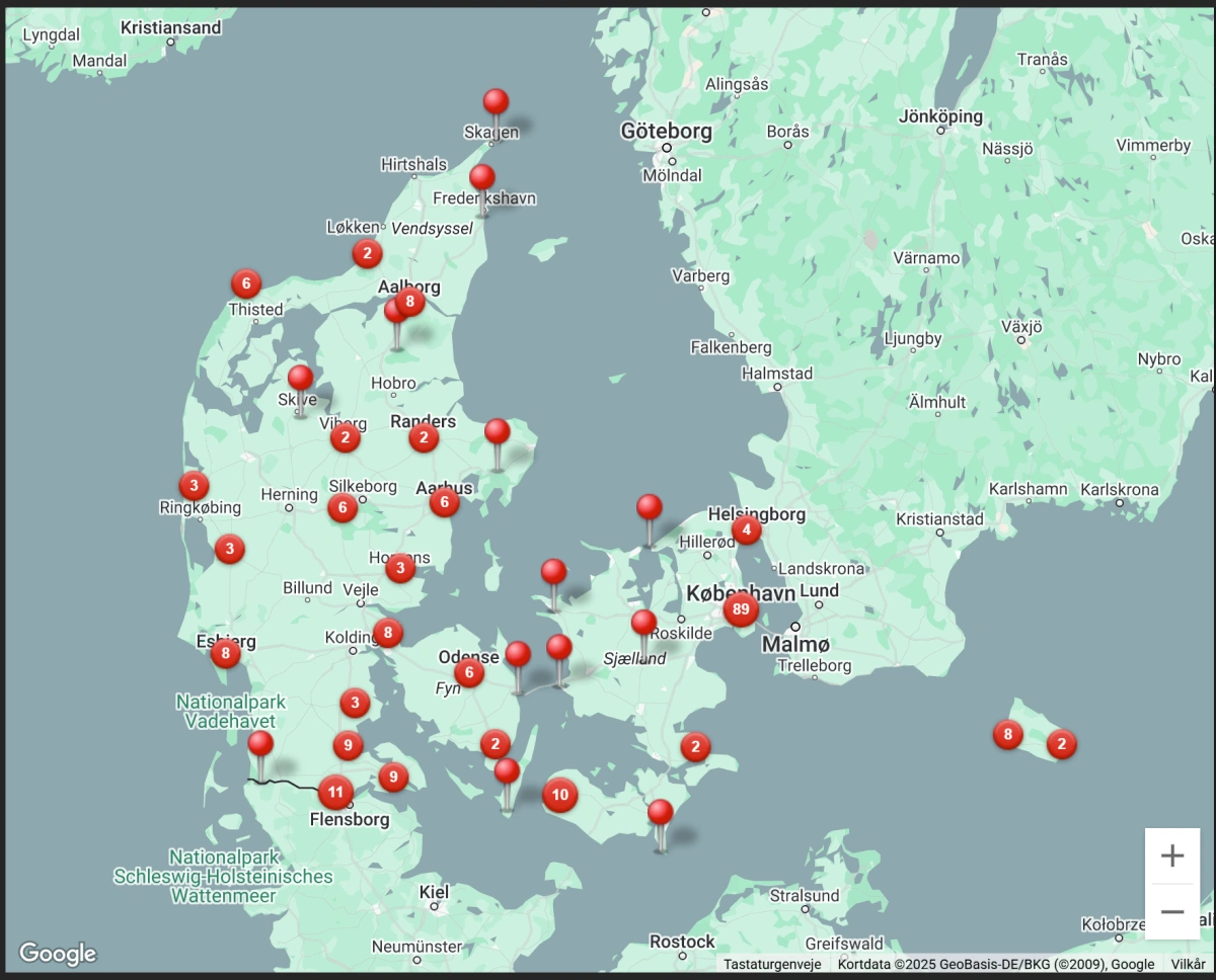 Det Danske Filminstitut har samlet over 150 dokumentariske filmoptagelser fra besættelsestiden i Danmark. Foto: Skærmbillede fra Danmarkpaafilm.dk