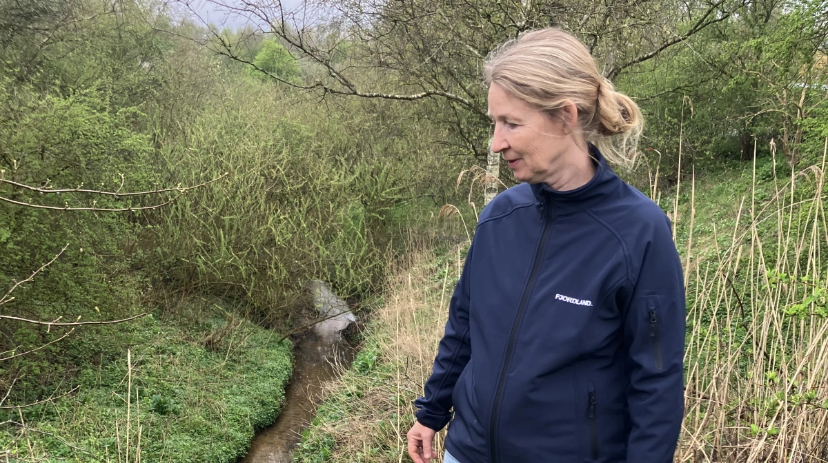 - Der er stadig mange bedrifter, der ikke har overblik over, hvor deres afløb løber hen, siger miljørådgiver Mette Kristensen Warncke fra Fjordland. Foto: Fjordland.