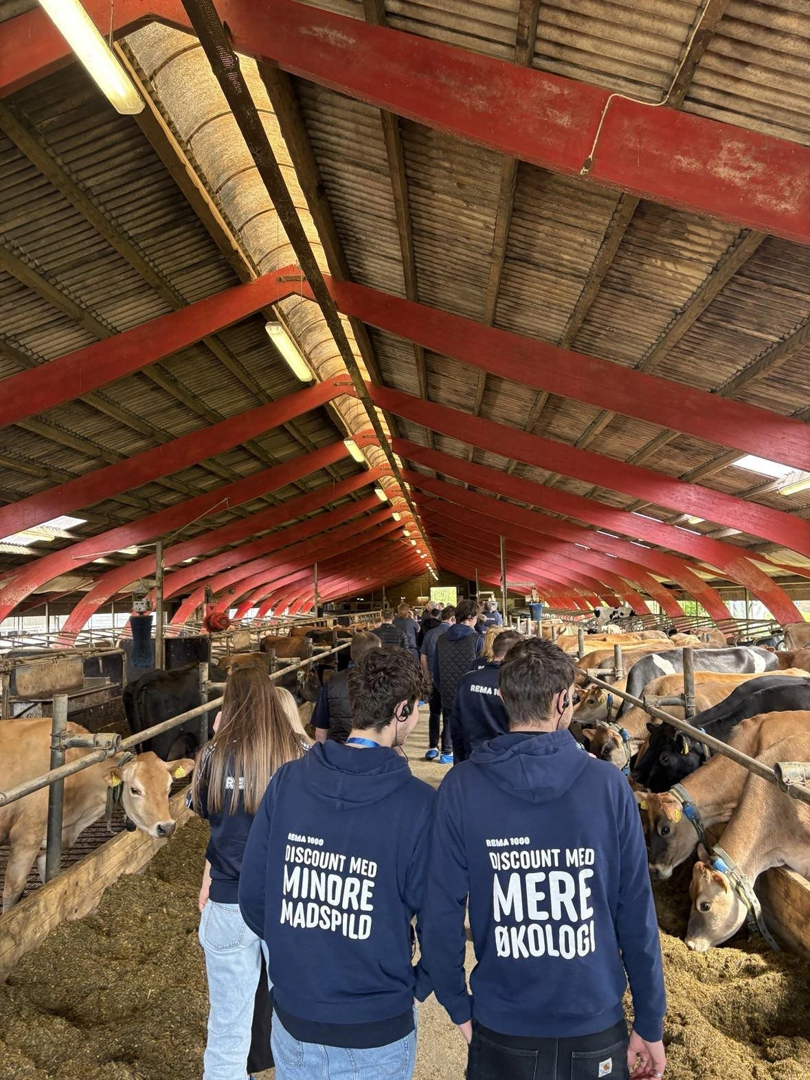 Rema 1000 samarbejder med Arla om projektet på Gram Slot. Foto: Arla