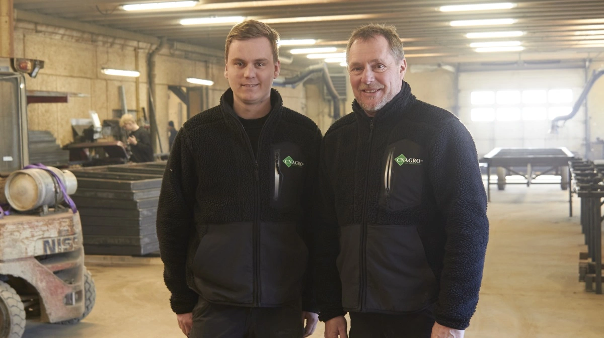 Mikkel og Tommy Drejer havde en fantastisk dag, da de forleden havde inviteret til åbent hus. Arkivfoto: Tenna Bang