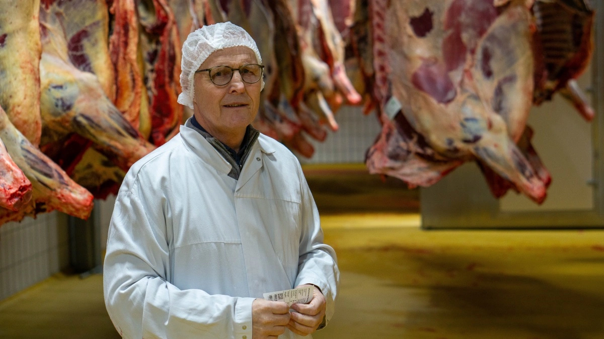 Lars Andersen, ejerleder af Himmerlandskød, har en tro på, at kreaturnoteringen vil stige det næste stykke tid. Arkivfoto: Søren Nørgaard