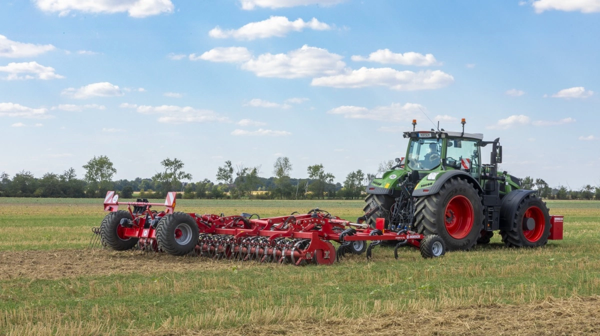 Horsch Finer er anvendelig til en række forskellige opgaver, hvor arbejdsdybder mellem to og ti centimeter er brugbare. Foto: Horsch