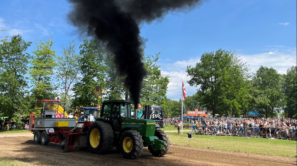 Traktortræk er en sikker publikumsmagnet på Roskilde Dyrskue. Foto: Jesper Hallgren
