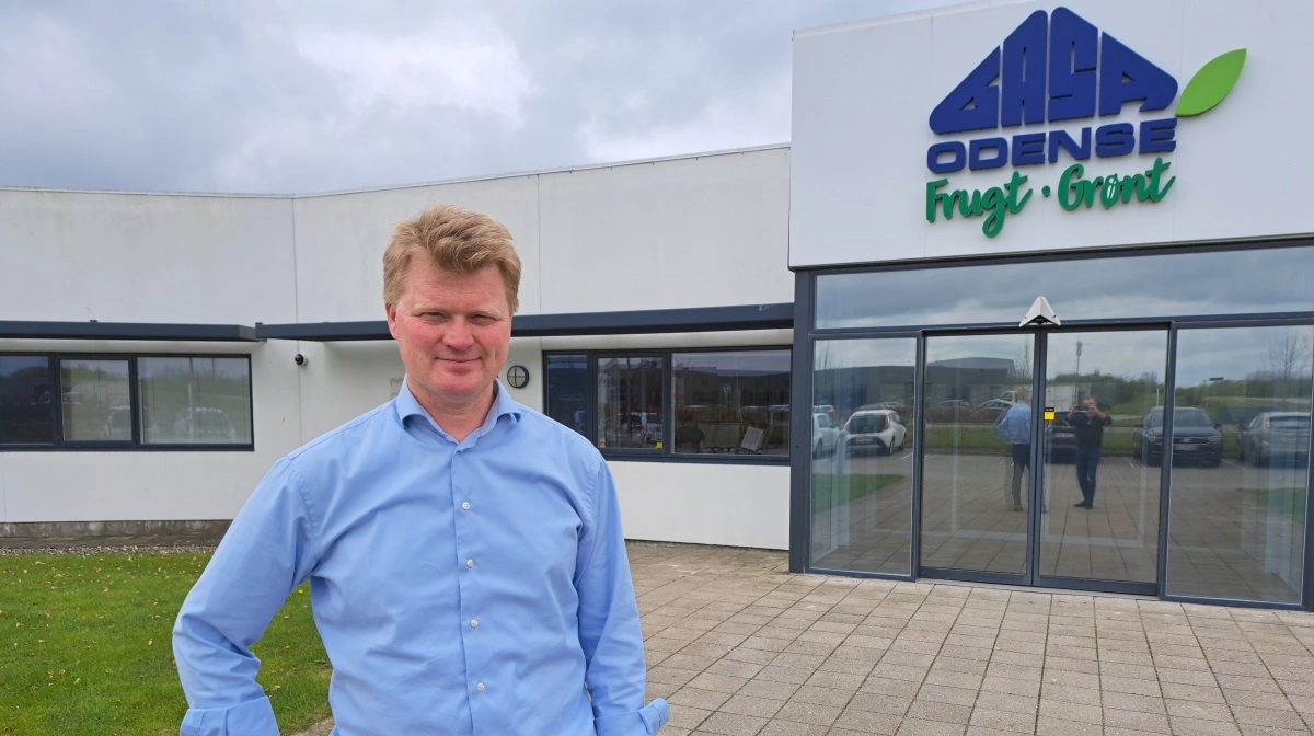 Jens Nannerup, direktør i GASA Odense Frugt og Grønt ser flere muligheder for at vende udviklingen. Arkivfoto