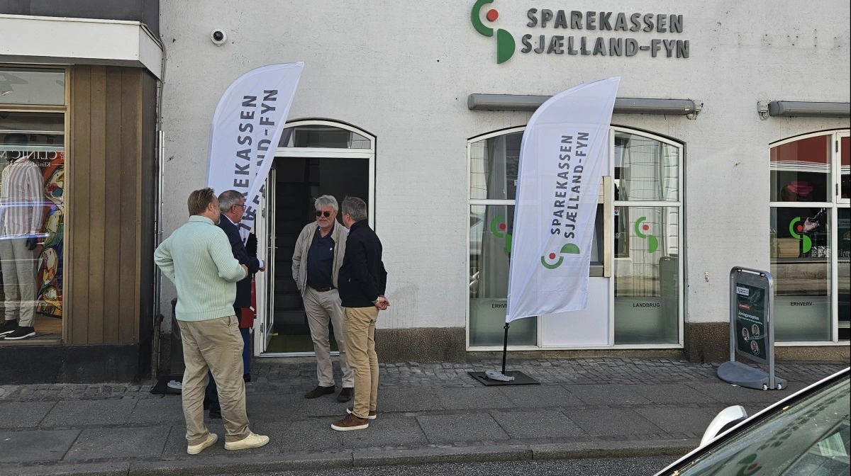 Det nye rådgivningscenter for erhverv og landbrug ligger på adressen Langgade 4 i Nykøbing Falster. Foto: Kirsten Dall Dinesen