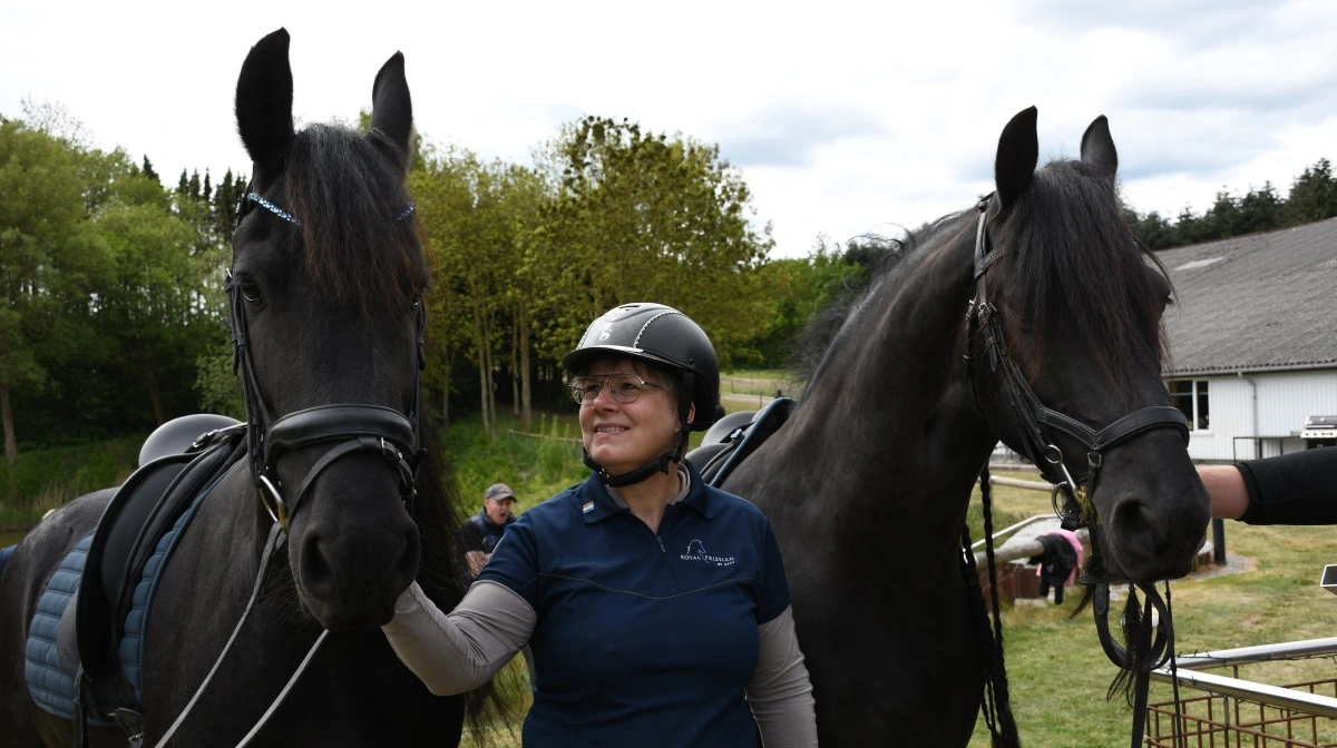 Formand for Brahetrolleborgskuet, Tina Kirkegaard Eriksen, ser frem til endnu et godt skue med et stort fremmøde. Foto: Camilla Bønløkke