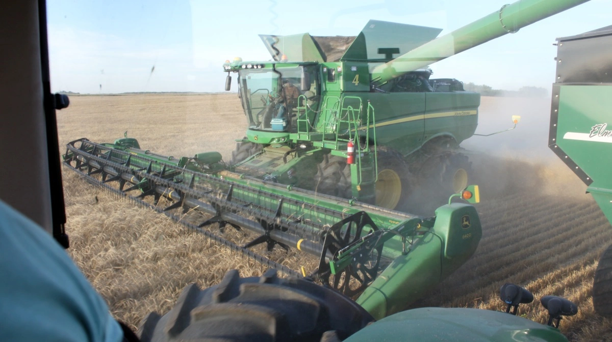 I 2023 skiftede Monette Farms hele maskinflåden ud til John Deere, hvor de i dag har John Deere styresystem og software i alle deres maskiner. Arkivfoto: Jørgen P. Jensen