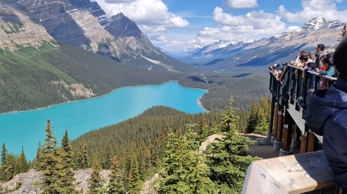 Naturen er enestående smuk i Canada - både på de store landbrugsområder i Midtstaterne og som her i British Colombia.