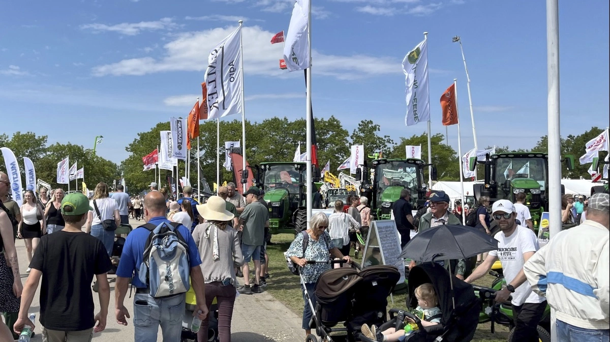 Gennem de seneste fire år er udstillingsområdet på Roskilde Dyrskue blevet udvidet hele tre gange, og er i år på over 67.000 kvadratmeter. Arkivfoto: Jesper Hallgren