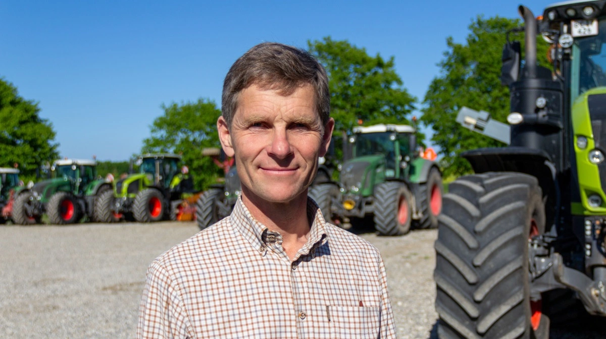 Christian Castenskiold er ny formand for DLM og DLS, der står for driften af næsten 7.000 hektar landbrugsjord på Sjælland. - Tryghed og faglighed skal fortsat være fundamentet for samarbejdet med ejendomsejerne, siger han. Foto: Morten Ipsen