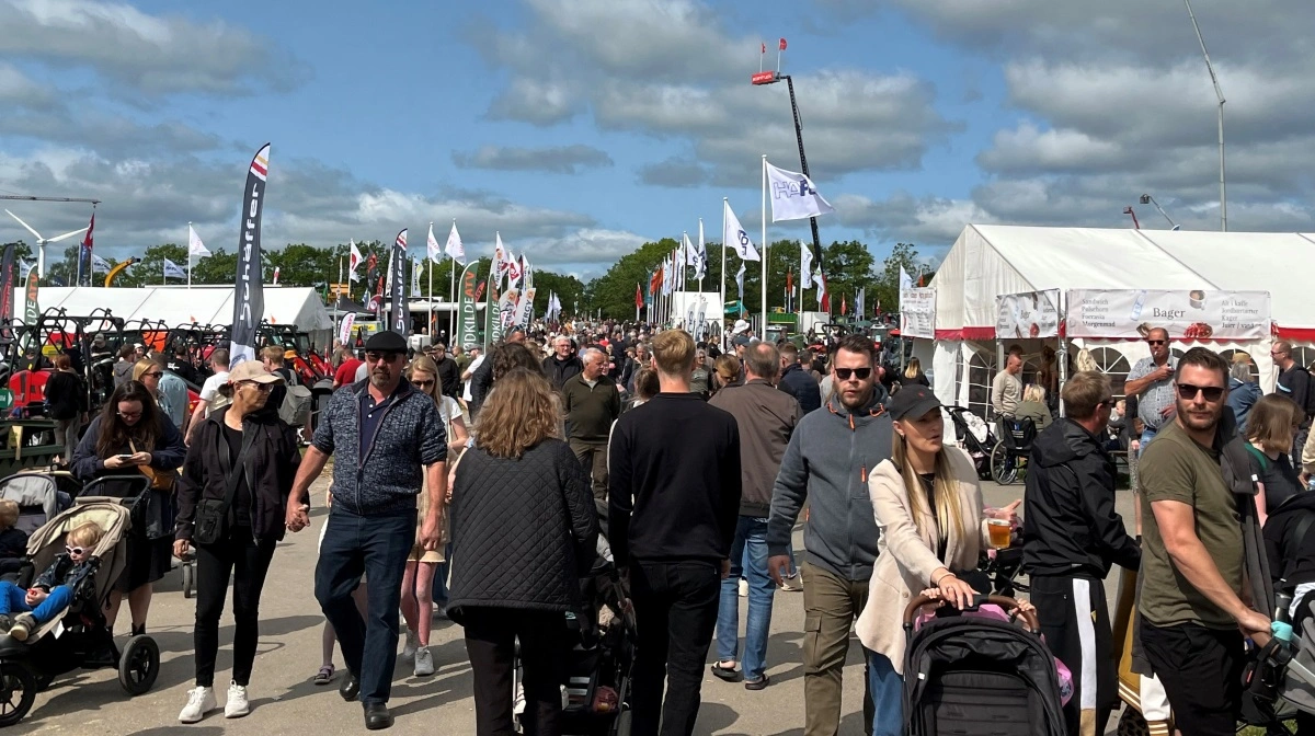 I løbet af de tre dyrskuedage gik 126.790 personer gennem indgangene på Roskilde Dyrskue. Alene om lørdagen var der næsten 60.000 besøgende. 