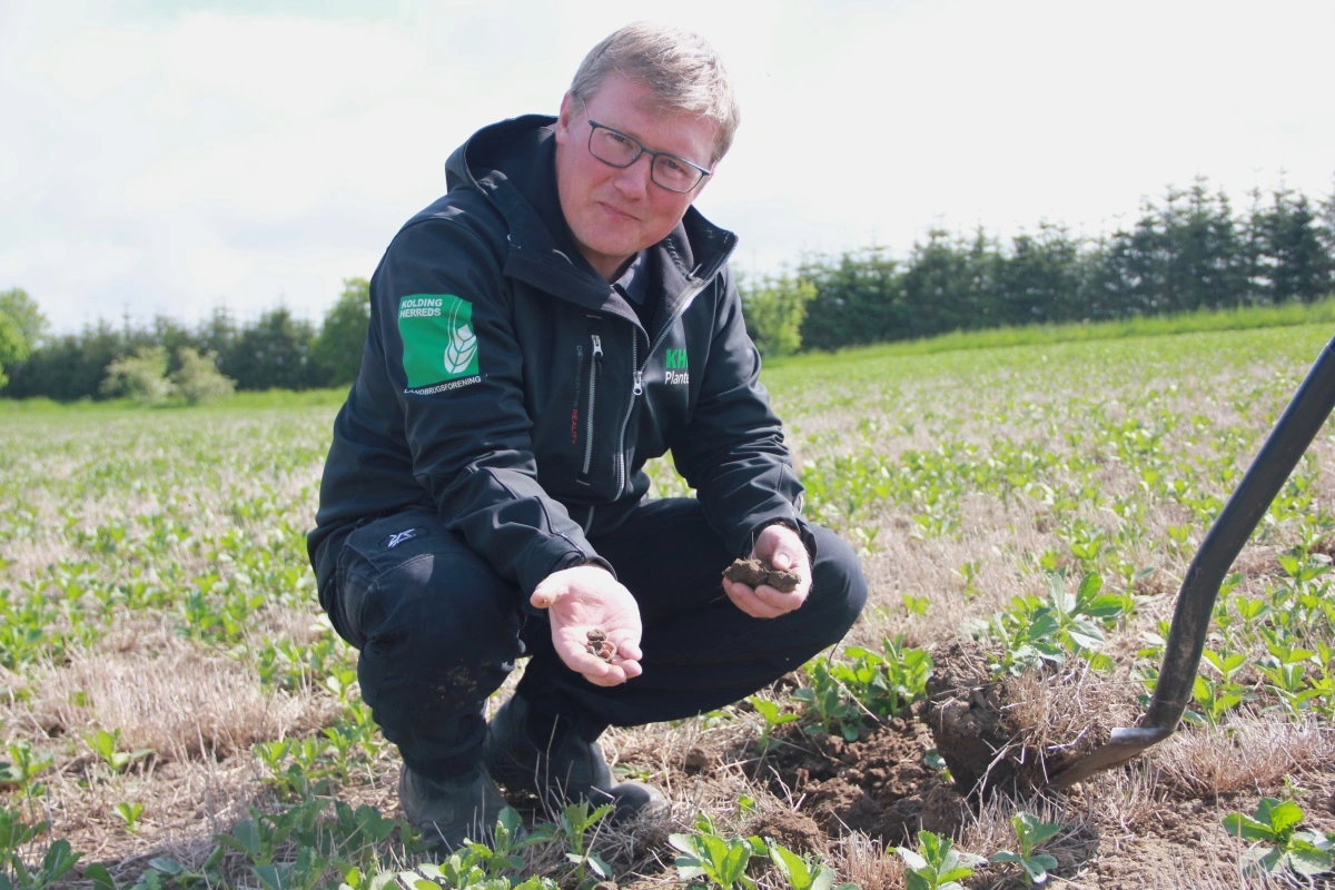 Kasper Kjær Jensen og hans kollegaer fra Spiras er bevidst gået for langt i deres forsøg på Dansk Markdemo. - Men vi har ikke overtrådt med ret mange centimeter, siger han. Arkivfoto: Spiras