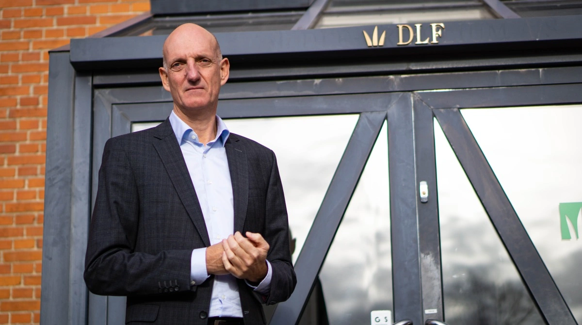 Søren Halbye, adm. direktør i DLF.