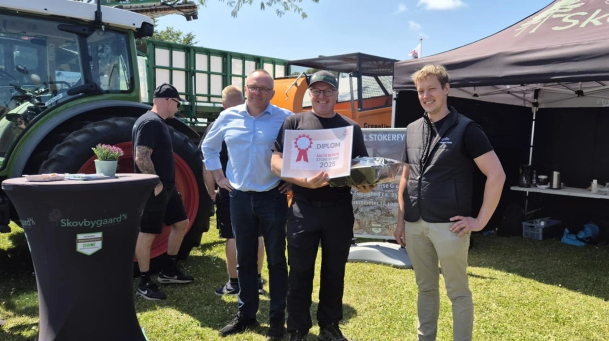 Bedste store stand blev vundet af Skovbygaard.