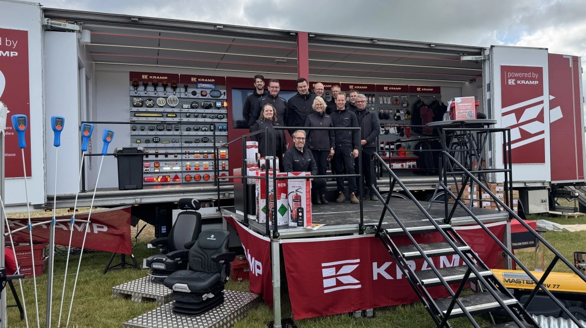 Kramps nye præsentationstruck blev vist frem for første gang i Danmark på Markdemo. Foto: Per Jørgensen