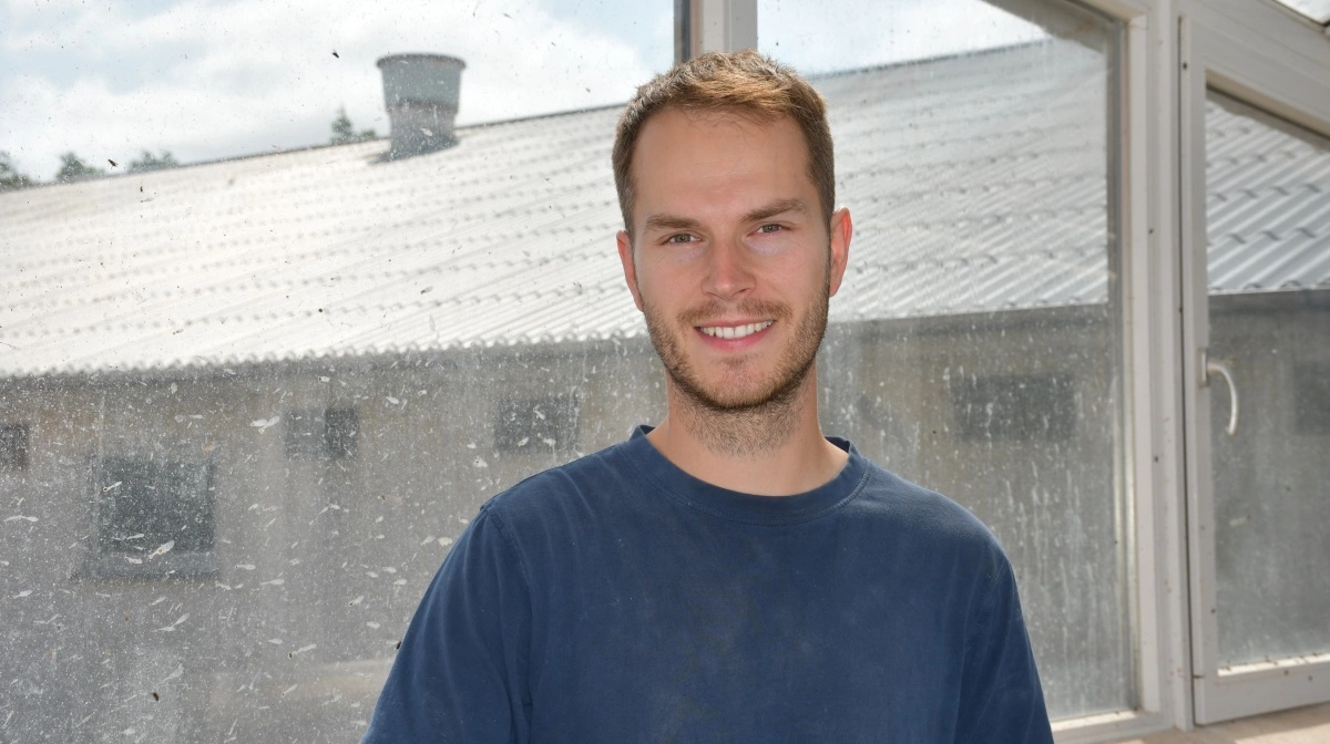 - Den dag vi startede samarbejdet og indgik aftale om et generationsskifte, vedtog vi også, at jeg skulle have et gårdråd som sparringspartner, fortæller Jacob Wildenschild. Fotos: Camilla Bønløkke