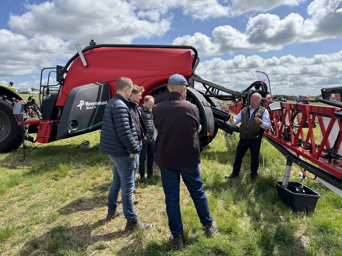 Mikael Andersen oplevede en stor interesse for blandt andet Dat Ecopatch-sensoren på Dansk Markdemo i den forgangne uge. 