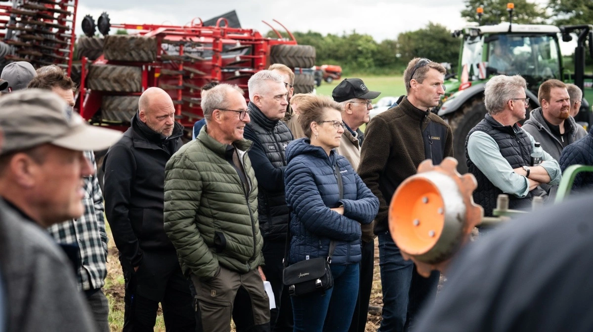 Arrangørerne oplevede stor interesse for blandt andet sådemonstrationerne på Dansk Markdemo 2025. Foto: Dansk Maskinhandlerforening