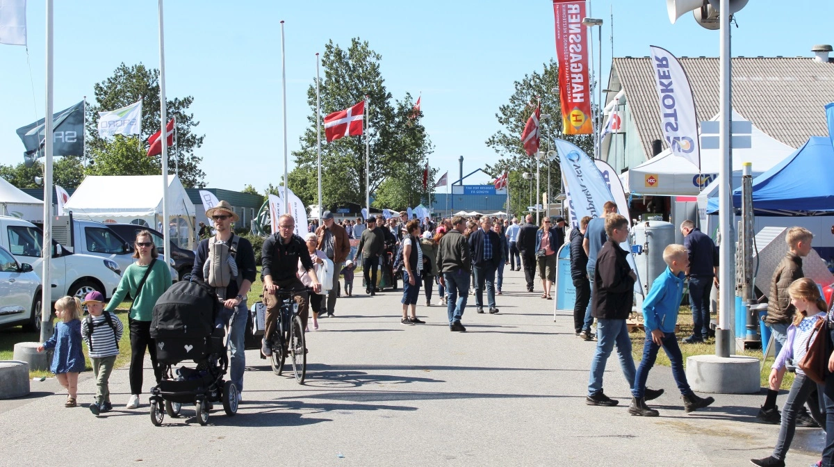 Mange gæster til Landsskuet i Herning forleden. Hele 55.269 gæster lagde vejen forbi i løbet af de tre dyrskuedage. Foto: John Ankersen