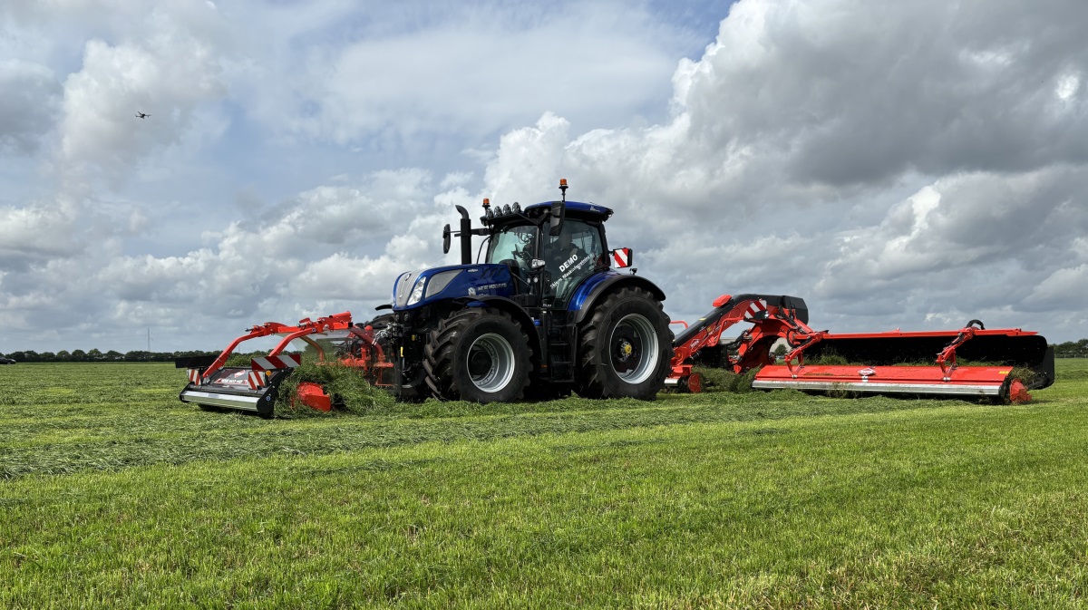 Efter snigpremiere på Græsland lancerer Kuhn nu officielt den nye Merge Maxx 1092-pickuprive. Og den første er allerede solgt.