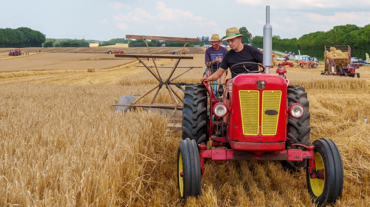 Der var masser af maskiner at se på, da op mod 500 besøgte årets høstdag hos Rebild Veterantraktor. Med 38 kørende maskiner i marken var det den største nogensinde.