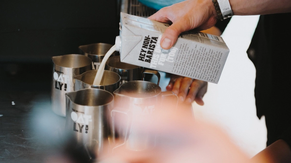 Oatly er verdens største producent af plantedrikke. Arkivfoto
